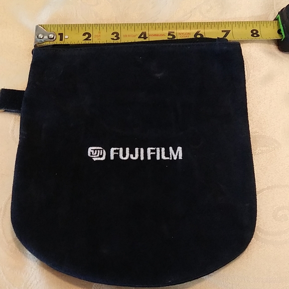 Fujifilm Other - Fujifilm Vintage suede bag w zipper closure